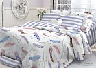 Комплект постельного белья «Plumelent» (евро, перкаль, 2 наволочки 70х70 и 2 наволочки 50х70)