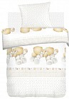 Детский комплект постельного белья «Близнецы» (арт. 8823,  поплин, 1 наволочка 40х60)