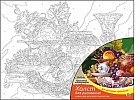 Холст для рисования по номерам с красками «Красивый натюрморт», 30х40 см