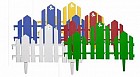 Заборчик садовый «Либра» Чудный сад, 5 секций, длина 1,7 м