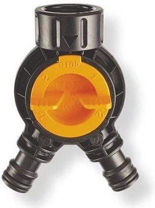 Кран-распределитель GF с внутренней резьбой 3/4" и 1/2" | Глобус Клуб GF