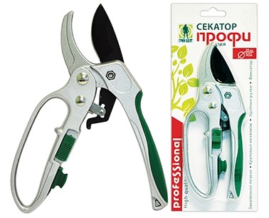 Секатор «Профи», храповый механизм