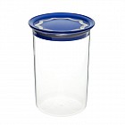 Банка с вакуумной крышкой для сыпучих продуктов (1 л), цвет в ассортименте