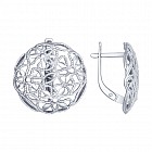 Серьги из серебра