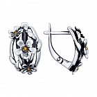 Серьги из серебра