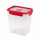 Контейнер для СВЧ «Новый год» (1,8 л), цвет в ассортименте