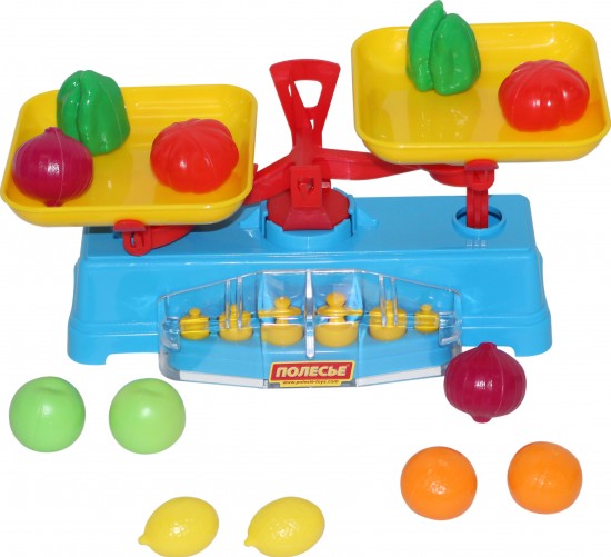 Игровой набор «Весы» + Набор продуктов