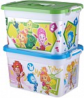 Ящик для игрушек «Фиксики» (10 л), цвет в ассортименте