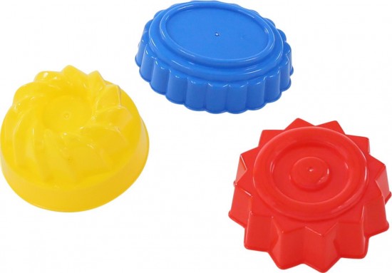 Формочки для песочницы«Пирожные»