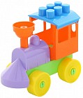 Конструктор «Юный путешественник» - Паровоз (9 элементов)