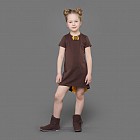 Платье трикотажное для девочек