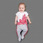 серый меланж