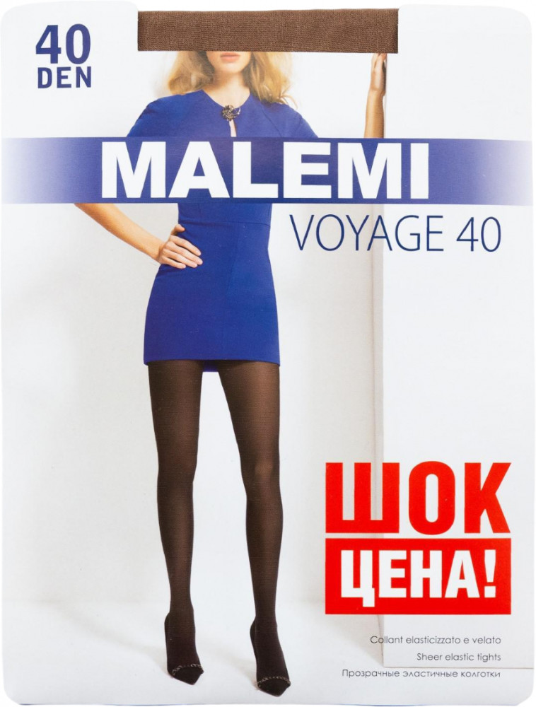 Колготки с шортиками «Voyage 40» | Malemi