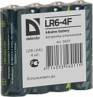 Набор батареек алкалиновых AA LR6-4F