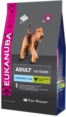 Корм для взрослых собак крупных пород «Eukanuba» (3 кг)