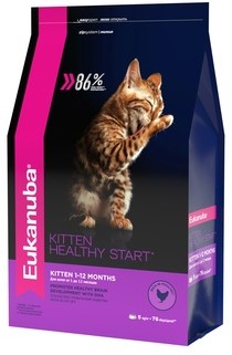 Корм для котят с домашней птицей