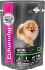 Корм для собак с говядиной в соусе «Eukanuba»