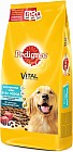 Корм сухой для взрослых собак «Pedigree» с говядиной (13 кг)