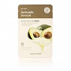 Маска для лица тканевая «Avocado Face Mask» с экстрактом авокадо