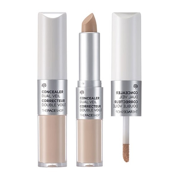 Консилер двойной «Concealer Dual Veil», оттенок V107 | The Face Shop
