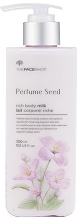 Молочко для тела парфюмированное «Rich Body Milk» с ароматом жасмина | Perfume Seed | The Face Shop