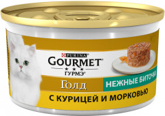 Корм для кошек «Нежные биточки с курицей и морковью»