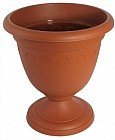 Вазон высокий «Колывань» 5,6 л, d-26 см, терракот