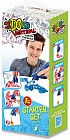 3D ручка «Вертикаль» с трафаретами, синяя