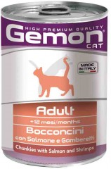 Корм для взрослых кошек со вкусом лосося и креветок «Adult»
