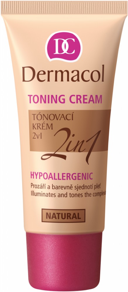 Тональный крем для лица «2-in-1», оттенок 3 Natural | Dermacol