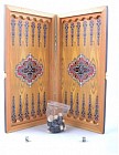 Нарды малые (40х20х3,6 см), цветной рисунок