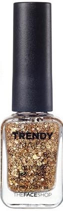 Лак для ногтей «Glitter Brilliant», оттенок GLI016 | Trendy Nails | The Face Shop