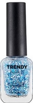 Лак для ногтей «Glitter Brilliant», оттенок GLI044 | Trendy Nails | The Face Shop