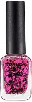 Лак для ногтей «Glitter Brilliant», оттенок GLI046 | Trendy Nails | The Face Shop
