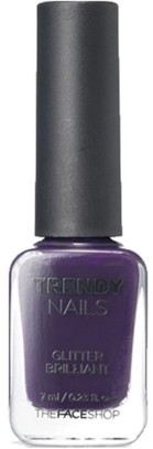 Лак для ногтей «Glitter Brilliant», оттенок PP409 | Trendy Nails | The Face Shop