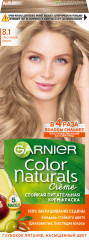 Крем-краска для волос стойкая питательная «Color Naturals», оттенок 8.1 Песчаный берег