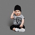 серый меланж