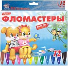 Фломастеры утолщенные «Пушистики», 12 цветов
