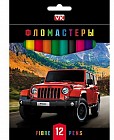 Фломастеры, 12 цветов