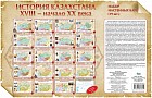 Набор настенных карт. История Казахстана 18 - начало 20 века (19 штук) А-2
