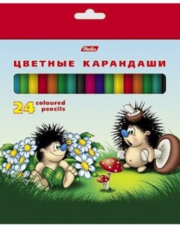 Карандаши цветные, 24 цвета