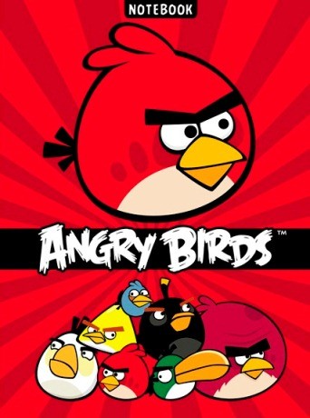 Бизнес — блокнот в клетку (80 листов формата А5) | Angry Birds | Hatber