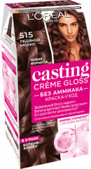 Краска-уход для волос стойкая «Casting Creme Gloss» без аммиака, оттенок 515 Ледяной мокко