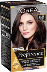 Стойкая краска для волос «Preference», оттенок 5.21 Нотр-Дам