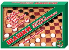 Настольная игра «Шашки большие»