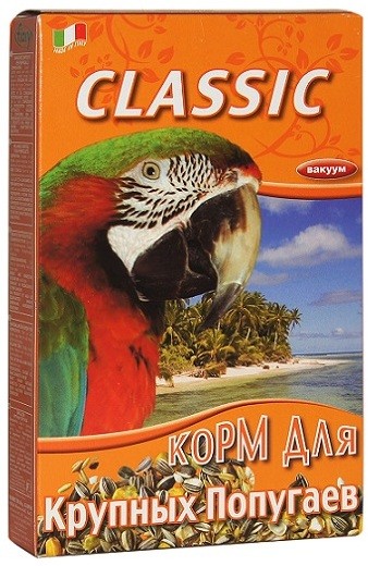 Корм для крупных попугаев (600 г)