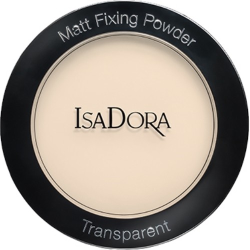 Пудра для лица компактная «Matt Fixing Blotting Powder», оттенок 01 Sheer Blonde | IsaDora