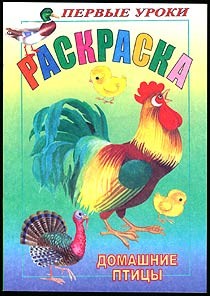 Раскраска «Домашние птицы»