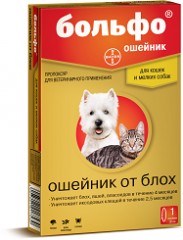 Ошейник для мелких собак и кошек (38 см)