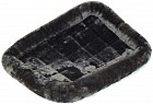 Лежанка меховая (61х46 см), серая